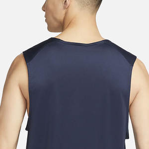 Camisetas de Tirantes para Hombre, Ropa Deportiva, 100% Algodón, Tejido Ecológico que Absorbe la Humedad, Tallas y Colores Personalizados, Fabricante OEM - Product Image 2