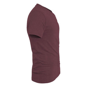 เสื้อยืดคอวีสำหรับผู้ชาย, เสื้อลำลองแขนสั้นเสื้อใส่ไปยิมเสื้อท่อนบนเสื้อยืดคอวีผ้าฝ้ายสำหรับผู้ชาย - Product Image 5