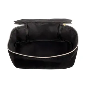 Borsa da Toilette Personalizzata in Velluto Agave Beauty Case per Accessori - Product Image 2
