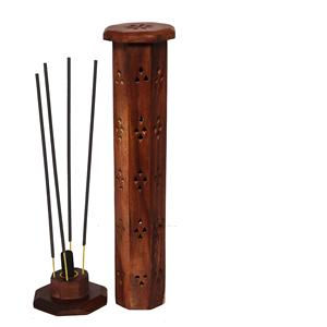Modern Arabic Incense Burner Set Resin Wooden Bakhoor for Ramadan & <b>Eid</b> Perfect <b>Gift</b> for Incense Lovers - Product Image 1