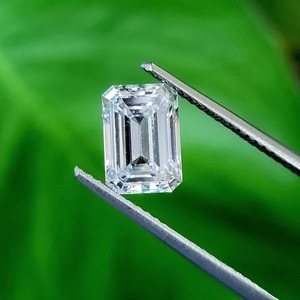 IGI 3,12 CT Esmeralda corte laboratorio diamantes H VS1 claridad laboratorio creado suelto CVD diamantes par para pendientes de boda regalo de aniversario - Product Image 4