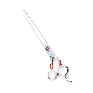 Meilleurs ciseaux de coupe de cheveux réglable vis fantaisie ciseaux de coupe de cheveux de chien poignée fantaisie ciseaux de toilettage pour animaux de compagnie finition polonaise - Product Image 2