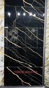 Nouvelle surface brillante de carreaux de porcelaine émaillée polie de qualité supérieure de 600*1200mm avec un design moderne et des accents de brique réfractaire intérieur blanc - Product Image 4