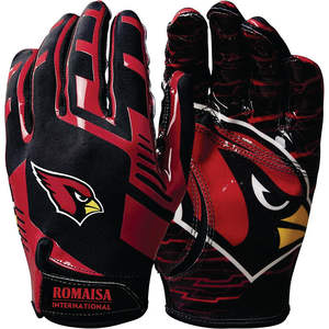 Gants de football américain de haute qualité avec logo personnalisé Winro Sports Super Sticky Palm Dernier modèle avec marque privée Fabricant - Product Image 2