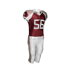 Uniformes d'entraînement de football américain personnalisés avec impression numérique, prix d'usine, maillots et pantalons unisexes, toutes tailles, imprimés et cousus - Product Image 1