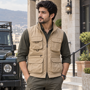 <b>Utility</b> <b>Vest</b> Featuring Durable Construction Multiple <b>Utility</b> Pockets Adjustable Straps Comfortable Fit Strong Stitching - Product Image 1
