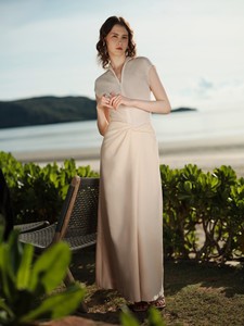 Blusas y camisas elegantes sexis para mujer con hombros descubiertos y cremallera en el pecho SUSAN LACE TOP 64% algodón orgánico 36% poliéster - Product Image 4