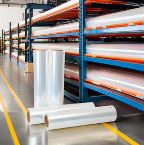 Venta caliente de fábrica Película elástica Ancho Película elástica personalizada Muestras gratuitas Película elástica - Product Image 6