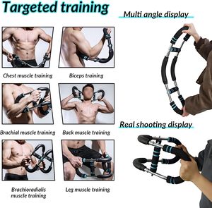 Twister cánh tay Exerciser, có thể điều chỉnh mùa xuân Workout Bar ngực Workout thiết bị, Twister cánh tay huấn luyện viên, có thể tháo rời thiết kế - Product Image 4