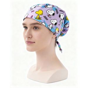 Gorros Quirúrgicos Ajustables Unisex con Estampados Coloridos para Enfermeras, Gorros de Cirugía para Quirófano, Accesorios de Uniforme para Dentistas - Product Image 3