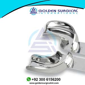 Plateau d'empreinte dentaire partiel en acier inoxydable pour fournitures dentaires |   Plateau d'empreinte dentaire orthodontique pour edentulés - Product Image 4