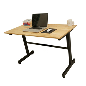 CBCC002 Industrial Style I-Shaped <b>Desk</b> Legs Heavy Duty Aluminium 1200x600x730mm Dimensions for Home Office Hospital Dining Table - Product Image 2