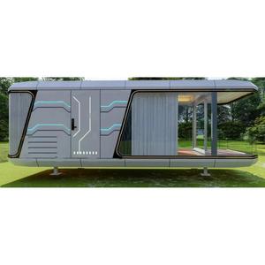 บ้านแคปซูลโครงสร้างเหล็กสำเร็จรูปหรูหราในจีน - Product Image 1