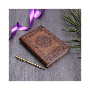 Antique Style Vintage Leather Journal Notebook 100% Handmade High Quality A4/A5/A6 Paper Cover Unique Travel <b>Book</b> Planner/Diary - Product Image 1