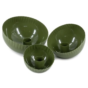 Portavelas de metal industrial hecho a mano para una decoración acogedora del hogar con un ambiente rústico moderno a precio de mayorista - Product Image 3