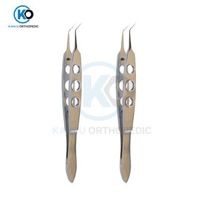 Instruments ophtalmiques orthopédiques KAHLU Pince à capsulorhexis à queue d'aronde en acier inoxydable Pince chirurgicale manuelle certifiée CE - Product Image 2
