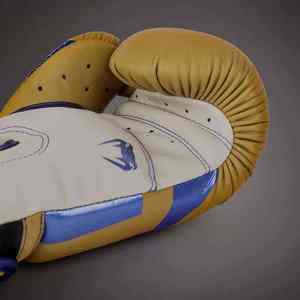 Gants MMA en cuir PU de qualité supérieure Venume bleu et jaune gants de combat MMA sparring personnalisés vous possédez des gants de boxe - Product Image 3