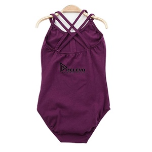 Conjuntos de Ropa de Ballet con Tirantes Cruzados para Mujer, Colores Sólidos, Leotardos de Gimnasia con Elasticidad Cómoda para Entrenamiento de Niñas - Product Image 5