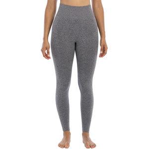 Leggings Deportivos de Cintura Alta para Mujer, Efecto Levanta Glúteos, Sin Costuras, Control de Abdomen, Compresión, Largos, para Yoga, Venta al Por Mayor 2026 - Product Image 1