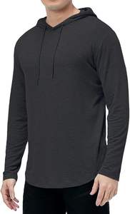 Vente en gros de vêtements de fabricants de haute qualité 100% coton Streetwear à capuche personnalisé hommes décontracté vierge avec col à capuche - Product Image 4