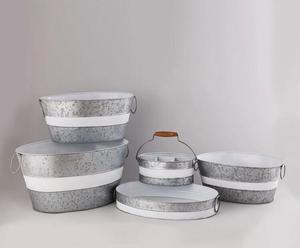 Seau à glace en métal de qualité supérieure pour les fêtes, les bars et l'usage domestique, design isolé durable pour refroidir les boissons et stocker la glace - Product Image 4