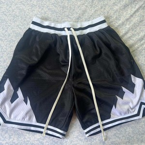 Custom <b>Embroidery</b> Garment Shorts Man <b>Material</b> Vintage Satin Sublimation Basketball Shorts Just Basketball Shorts Done - Product Image 1