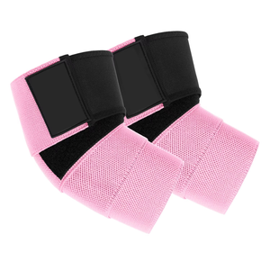 Heavy Duty Elastic Compression Elbow Wraps Cross Training Powerlifting Strap for Men and Women Fitness <b>Safety</b> <b>Product</b> - Product Image 5