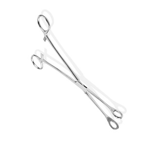 Pinces chirurgicales jetables en acier inoxydable |   Outil médical de précision pour utilisation manuelle |   Pinces à éponges |   Certifié CE - Product Image 2