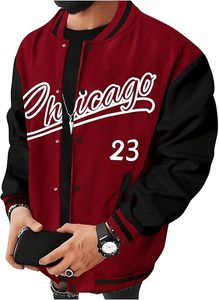 Men's Varsity Baseball <b>Jacket</b> Causal Regular Fit Varsity Letterman <b>Jacket</b> <b>Boys</b> Bomber <b>Jackets</b> With Pockets - Product Image 6