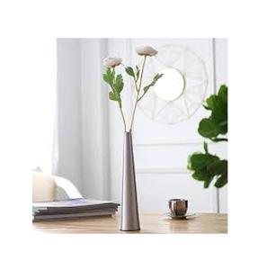 Nickle Fini Fleur Vase Table Top Décoration Salon Fleur En Métal Vase Traditionnel En Métal Fleur Vase - Product Image 1