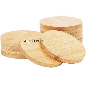 Posavasos decorativo lujoso Material de madera decoración diseñador elegante decoración de madera forma redonda posavasos antiguo para la venta - Product Image 1