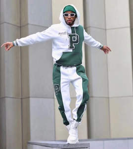 ชุดวอร์มวิ่งออกกำลังกายแบบมีฮู้ด 2 ชิ้น คุณภาพพรีเมียม ปี 2026 แบบสั่งทำพิเศษ เนื้อผ้าหนา ระบายอากาศได้ดี ราคาดีที่สุด สำหรับผู้ชาย ฤดูหนาว สไตล์ลำลอง - Product Image 1