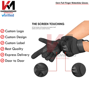 Gants de sport pour moto, style course, antidérapants, écran tactile, respirants, protection des jointures pour la conduite quotidienne - Product Image 6