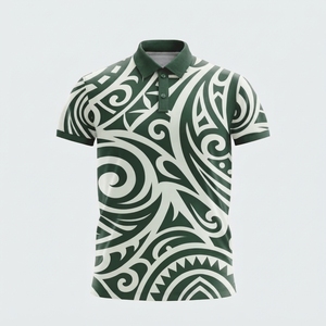 Polo pour homme respirant et léger à faible MOQ, prix abordable, logo personnalisé, style streetwear, tissu tricoté de haute qualité - Product Image 4