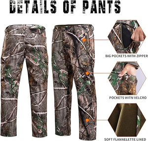 Conjuntos de Trajes de Caza de Lona Transpirable para la Temporada de Invierno 2025, Camisas Casuales, Uniformes para Escalar en Oferta - Product Image 4