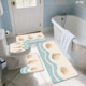 Custom Printed Carpet <b>Bathroom</b> Rug <b>Set</b> for <b>Bathroom</b> Non-Slip Shower Curtain Bath <b>Mat</b> - Product Image 2