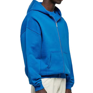 Sudadera con Capucha de Alta Calidad para Hombre, Informal, con Cierre, Elegante, Cómoda, Abrigo Cálido para Uso Diario, Prenda Básica de Algodón Combinado - Product Image 4