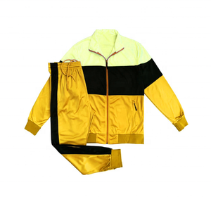 Ensemble de survêtement pour homme avec veste coupe-vent à fermeture éclair intégrale et doublure en mesh, pantalon de jogging, pantalon de survêtement coupe-vent pour homme - Product Image 1