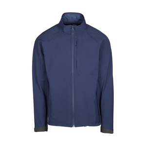 Veste chaude d'hiver Softshell personnalisable pour hommes manteau de randonnée coupe-vent d'extérieur col à capuche poche en tissu personnalisé - Product Image 6