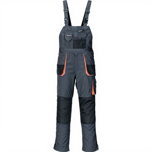 TERRATREND Men's <b>Dungarees</b> Size 54 Dark Grey/Black/Orange Athletic Equipment and Gear - Product Image 2