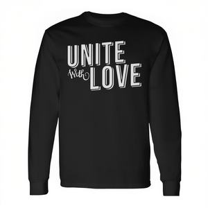 Camiseta de manga larga Unite With Love para reuniones familiares y de amigos - Product Image 2