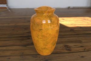 Fabricante indio de L MAX B EXPORTS Urna de cremación de aluminio de color único para cenizas Todos los tipos disponibles para adultos - Product Image 5