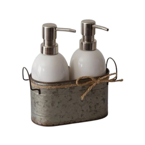 Almacenamiento de cocina sostenible, Caddy de mesa, suministros de utensilios de cocina, almacenamiento de condimentos, Caddy galvanizado, soporte para cubiertos - Product Image 2