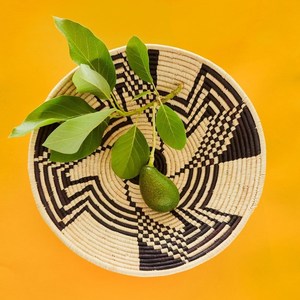 Wooden Rattan Serving Bowl in Natural Finished with Latest Round Design Perfect for Stylish <b>Dinnerware</b> Accessories - Product Image 2