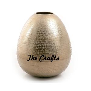 Vase à fleurs en aluminium de couleur or Vase à fleurs de taille et de forme personnalisées pour la maison, l'hôtel et le restaurant - Product Image 5