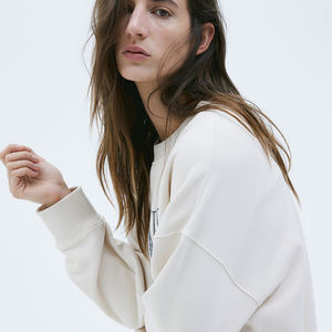 ผู้หญิงที่กําหนดเองพืชยอดนิยมเสื้อกันหนาวหมวกลําลอง Hoodies และเสื้อสเวตเตอร์สวมหัวตัดเสื้อกันหนาวหมวกขนาดใหญ่สําหรับผู้หญิง - Product Image 4