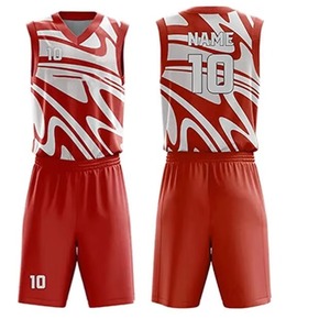 Ensemble d'uniformes de basket-ball d'été respirants à sublimation personnalisée pour adultes chemise et short en jersey à quantité minimale de commande basse pour les équipes - Product Image 1
