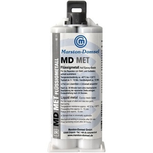MARSTON Cartouche double en métal liquide époxy 2K 60g MD MET Métal liquide époxy 2K - Product Image 1