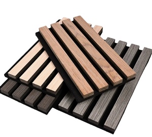 Paneles Acústicos de Madera Akupanel al <span class=keywords><strong>Mejor</strong></span> Precio, Ecológicos, 90% de Reducción de Ruido, Diseño Moderno para Insonorización de Hoteles y Apartamentos - Product Image 4