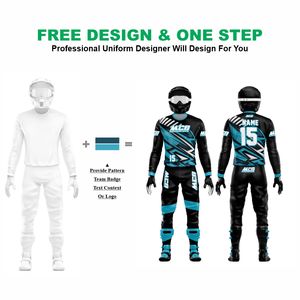 Top Trending Fabricación al por mayor 100% Tela de poliéster Impresión por sublimación Motocross Dirt Bike Off-Road ATV MTB Racing Gears - Product Image 2